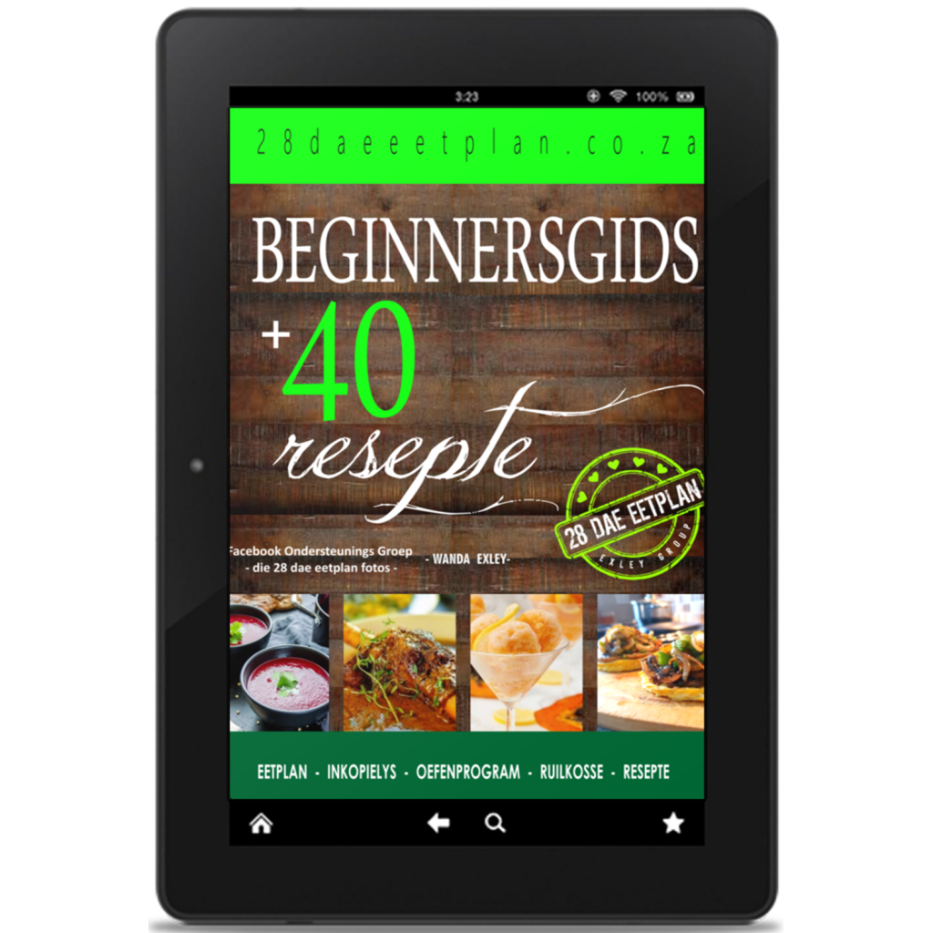 28 Dae Eetplan Beginnersgids En Resepteboek E boek 28 Dae Eetplan